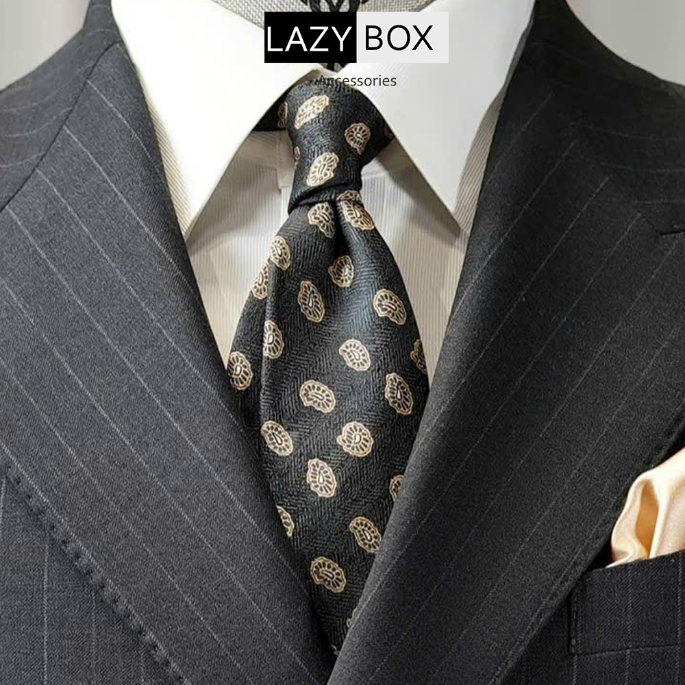 Caravat nam, cà vạt nam bản to 8cm phụ kiện mặc vest đám cưới, tiệc, party tone đỏ