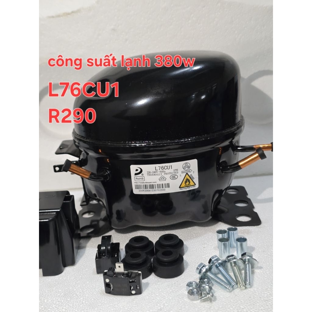 Block tủ lạnh mono L76CU1,  gas r290