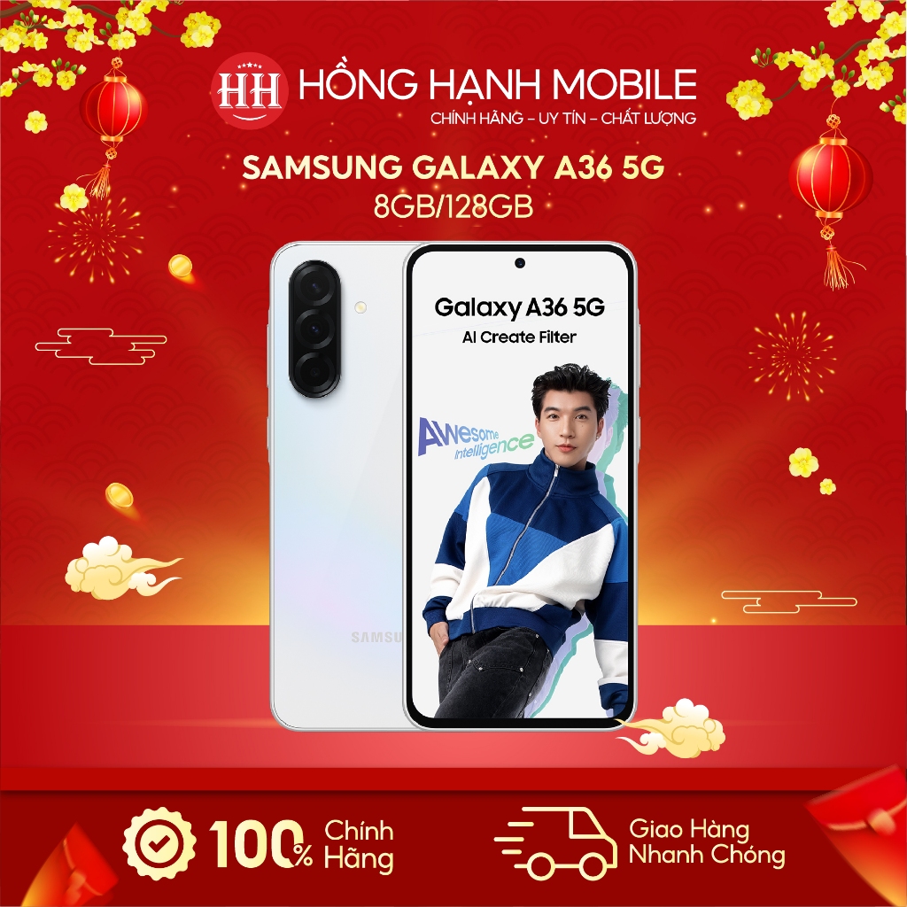 Điện Thoại Samsung Galaxy A36 5G 8GB/128GB - Hàng Chính Hãng | BigBuy360 - bigbuy360.vn