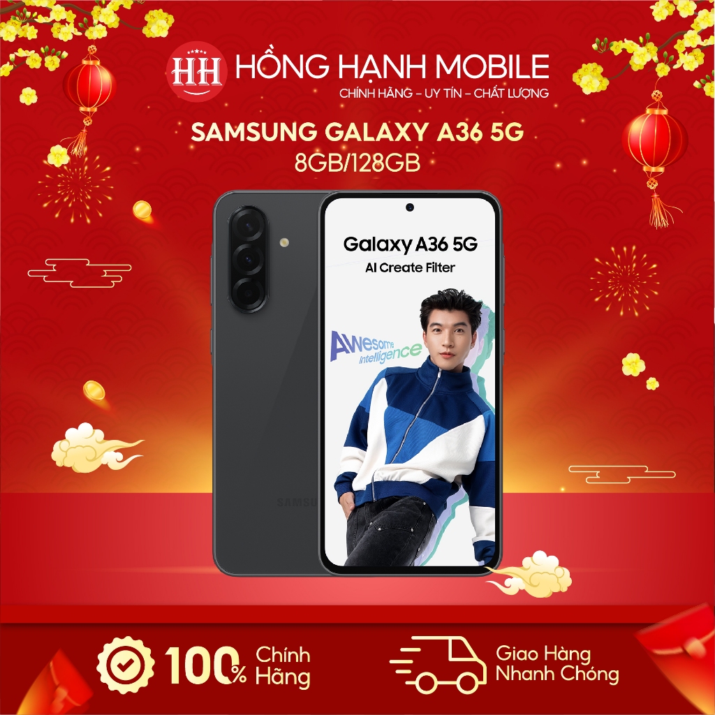Điện Thoại Samsung Galaxy A36 5G 8GB/128GB - Hàng Chính Hãng | BigBuy360 - bigbuy360.vn