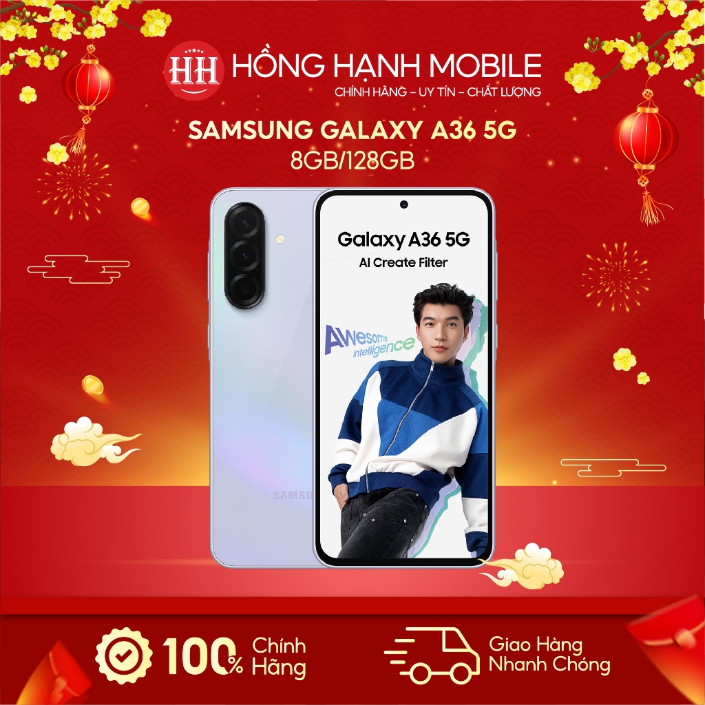 Điện Thoại Samsung Galaxy A36 5G 8GB/128GB - Hàng Chính Hãng | BigBuy360 - bigbuy360.vn