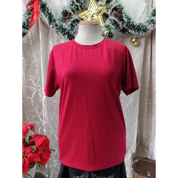 AKUBA thanh lý - Áo thun đỏ basic bymo - SIZE XL