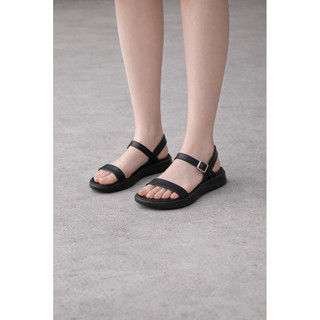 Giày Sandal Đế Xuồng 3cm Quai Ngang Pixie H230