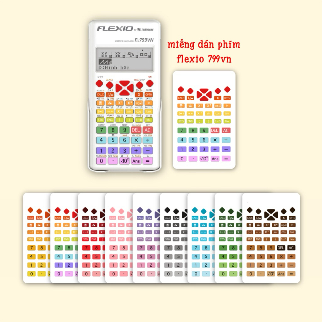 Bàn phím dán máy tính cầm tay flexio 799