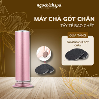 Máy Chà Gót Chân CAO CẤP  Tẩy Tế Bào Chết Cho Tiệm Nail, Cá Nhân Tại Nhà - Tặng Kèm 60 Miếng Chà gót