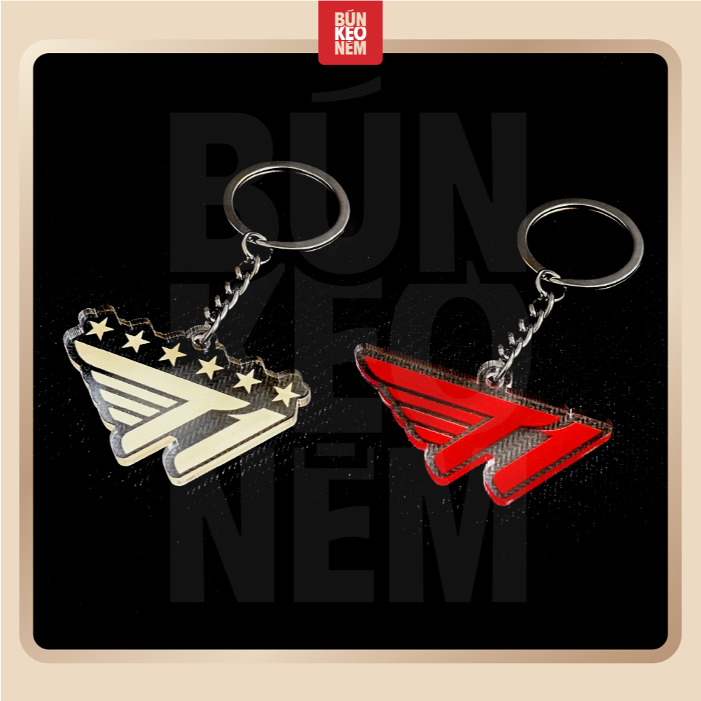 Móc Khóa T1 Esport Mica SIX-TIME World Champion 5cm