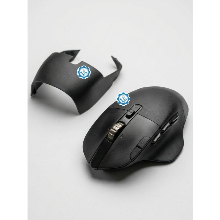 Vỏ grip thay thế phần lưng cao su cho Logi G604 in 3D