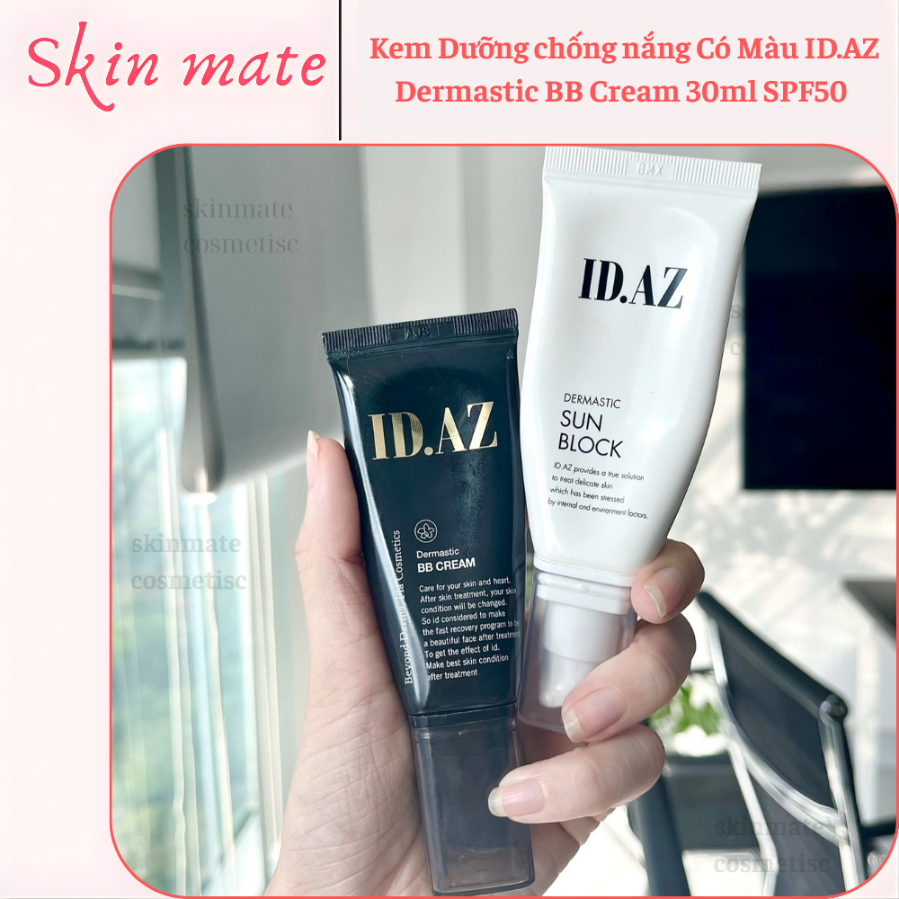 (Hàng công ty) Kem Dưỡng chống nắng Có Màu ID.AZ Dermastic BB Cream 30ml SPF50