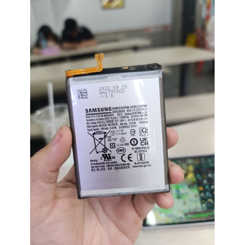 Pin cũ bóc máy Samsung A23 / A73 / F23 5G / E236 / M23 / M33 / M52 5G / M53 5G / BM526ABY (Zin)