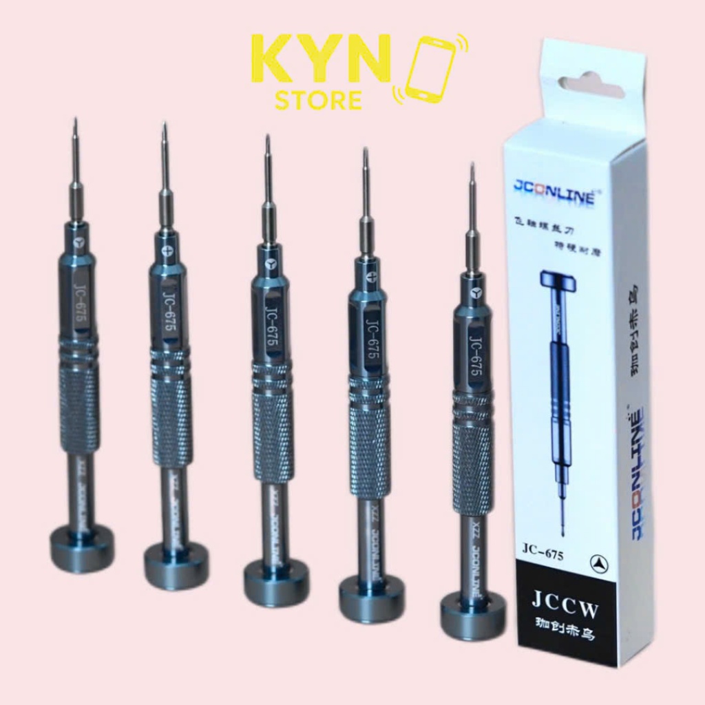 Tô vít Jconline tháo máy sửa chữa Iphone đủ các đầu cạnh ốc