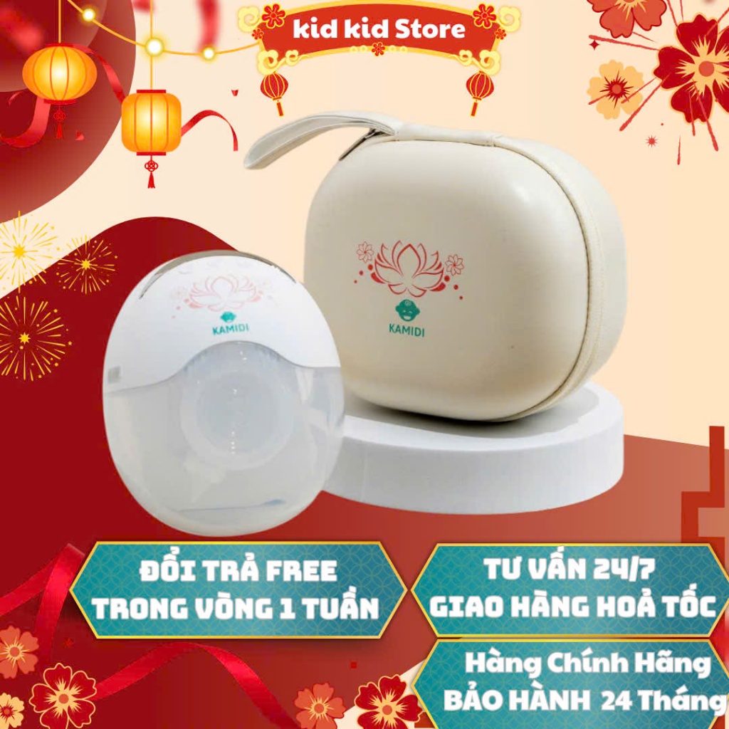 Máy Hút Sữa Không Dây Rảnh Tay Hoa Sen Kamidi Smart Chính Hãng Cao Cấp