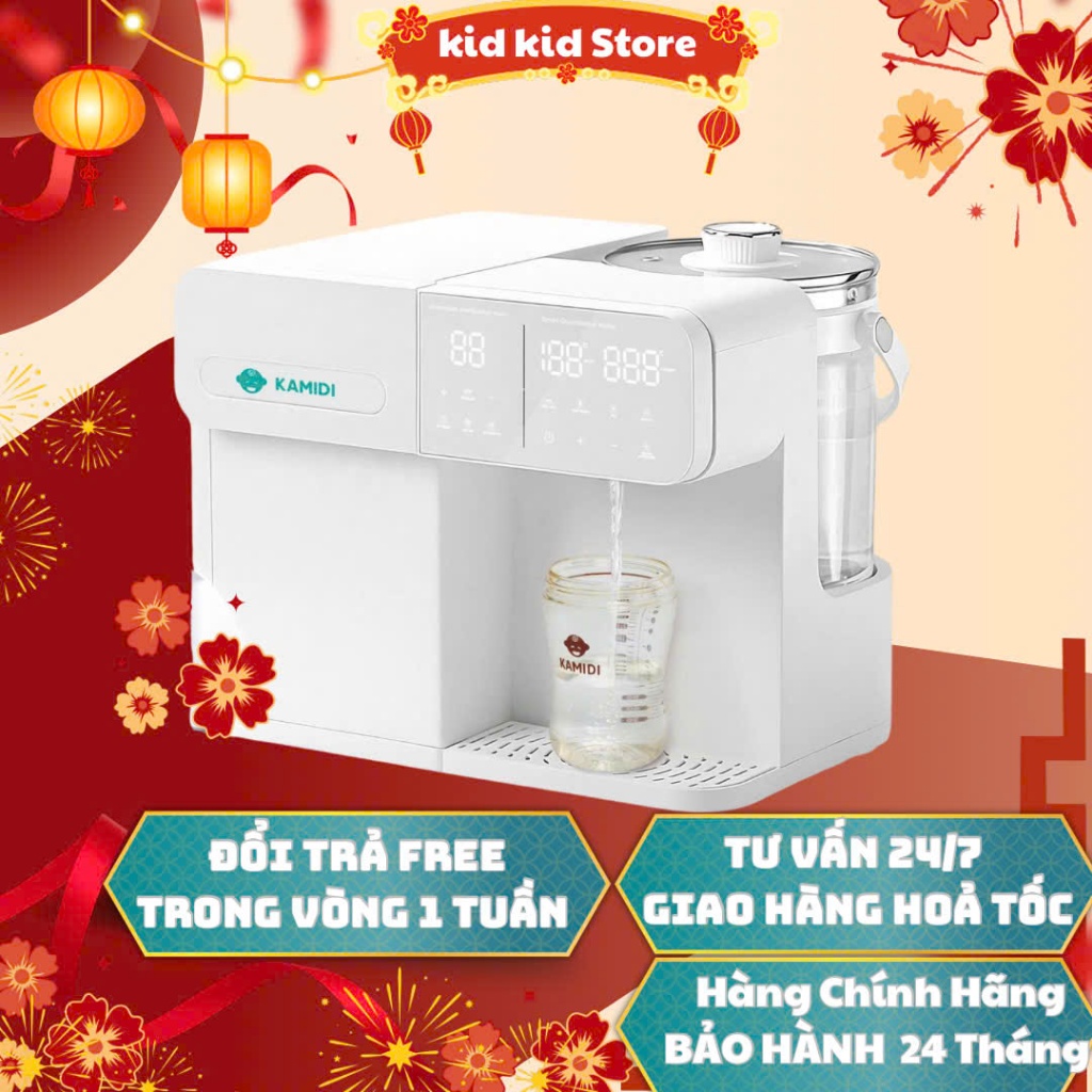 MÁY KAMIDI LUX 1 TIỆT TRÙNG UV ĐA NĂNG TÍCH HỢP ĐUN NƯỚC PHA SỮA