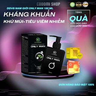Dung dịch vệ sinh nam giới ONLY MAN ddvs giảm viêm ngứa 150ml