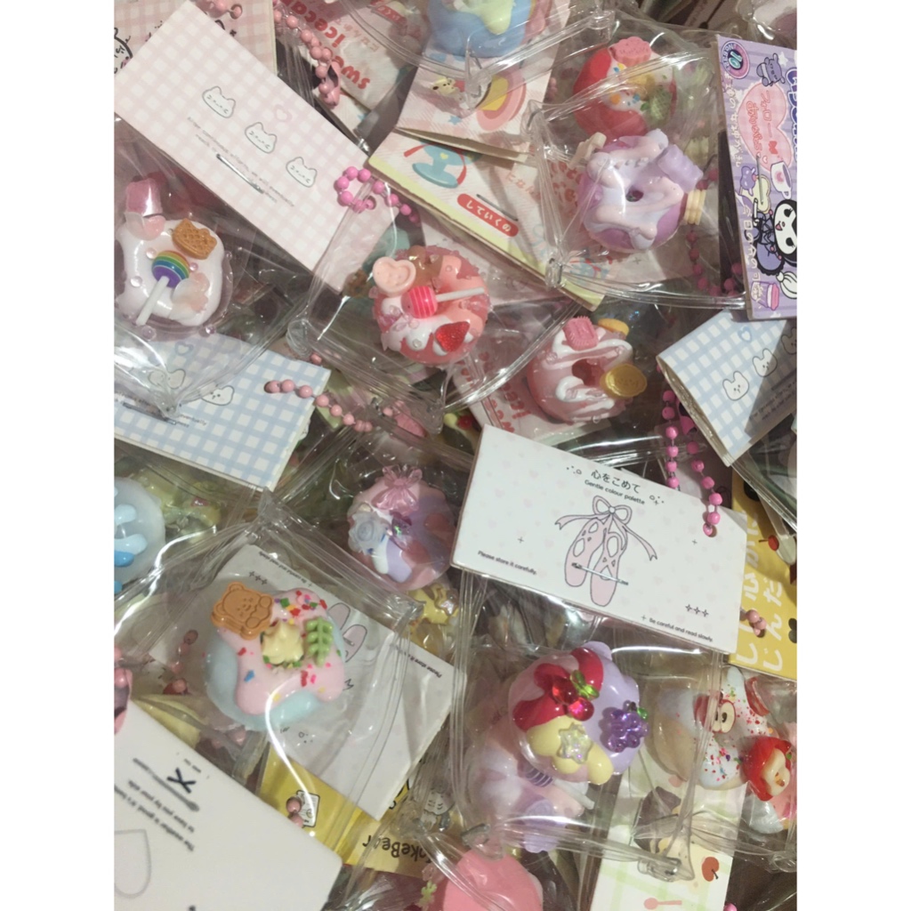 Taba Squishy Donut Charm Tiny