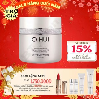    Siêu Khuyến Mãi   Kem dưỡng trắng da làm mờ thâm sạm da chống lão hóa OHUI Extreme White Cream Snow vitamin full 50ml 