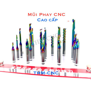 Mũi Phay Germany Khoét Khoá Cửa Nhôm Siêu Bền Phi 4-5-6-8-10mm. Mũi Phay 1 Me (1F), 2 Me (2F) Chuyên Dụng.