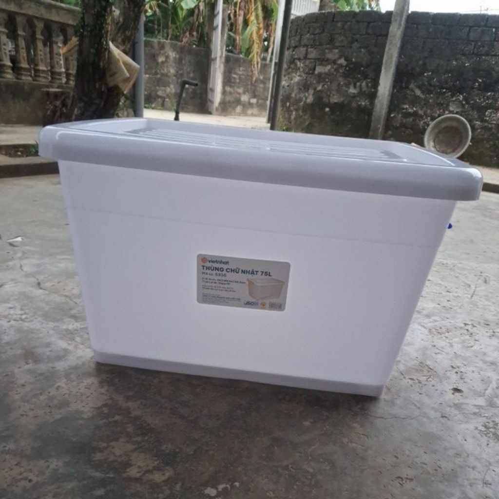 thùng nhựa đựng đồ đa năng Việt nhật đủ kích thước 30lit. 55lit.75lit. 85lit90lit