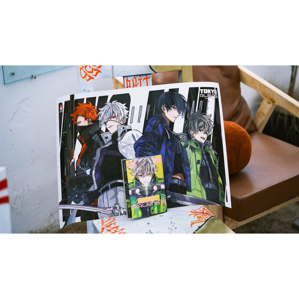 Poster Tokyo Alien ( Ambedo fes )