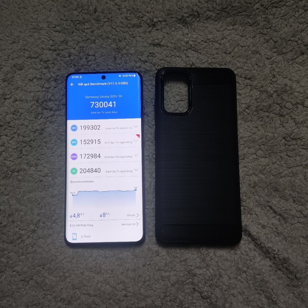 Điện thoại Samsung S20 Plus 12GB/256GB 5G bản hàn cũ thanh lý giá rẻ