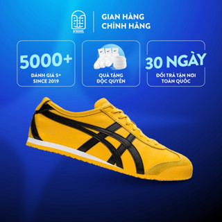  Giày Onitsuka Tiger Mexico 66 ‘Black Yellow’ chính hãng Onitsuka Tiger real fullbox Present Original Sneaker 