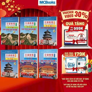 Sách - Giáo trình hán ngữ 6 cuốn phiên bản 3 - 2023 (Combo/Lẻ tùy chọn)