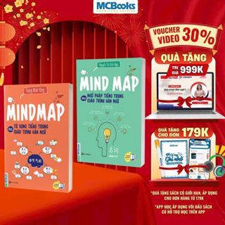 Sách - Combo Mindmap ngữ pháp tiếng Trung và Mindmap từ vựng tiếng Trung theo giáo trình Hán ngữ