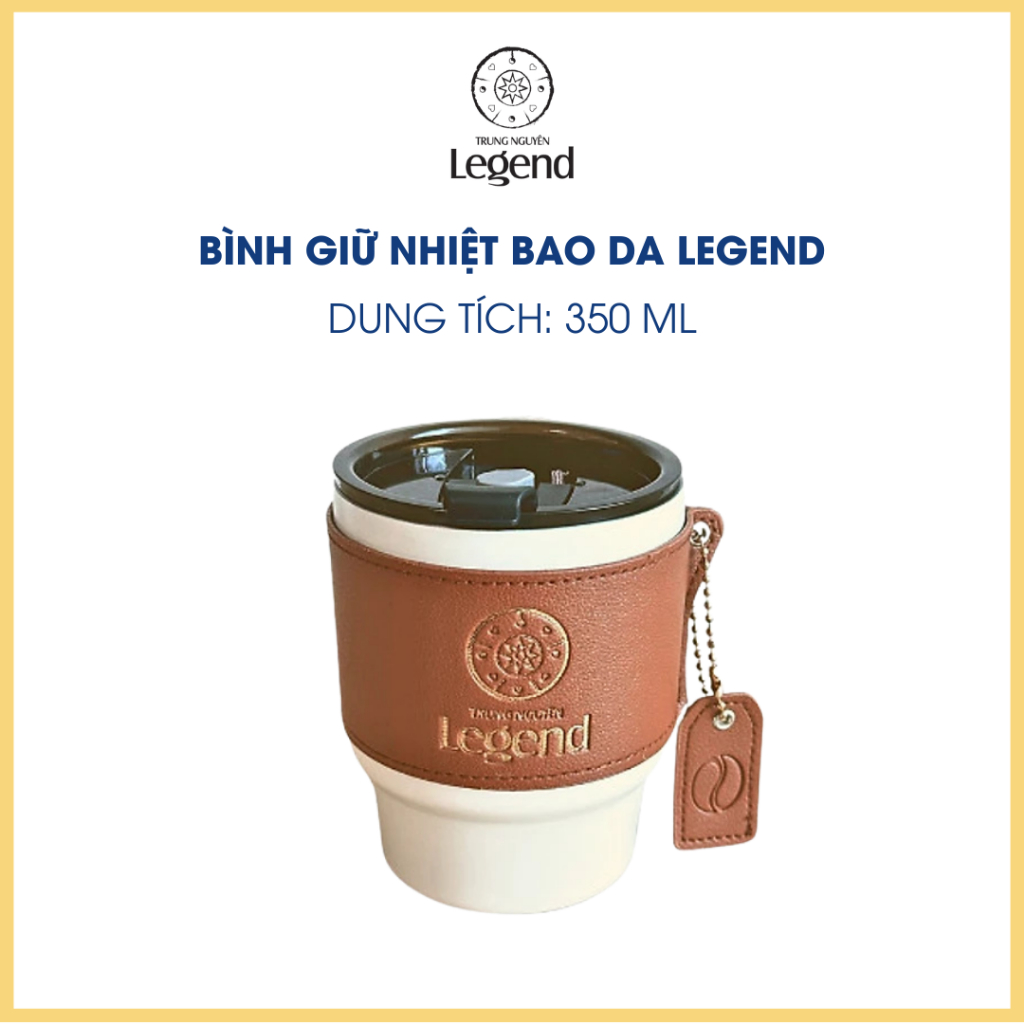 Bình Giữ Nhiệt Bao Da Trung Nguyên Legend - 350ml
