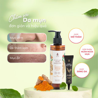  Sữa Rửa Mặt Mela tinh chất nghệ nhân sâm Làm Sạch Sâu Ngăn Ngừa Mụn Sáng Mịn Da 200ml 