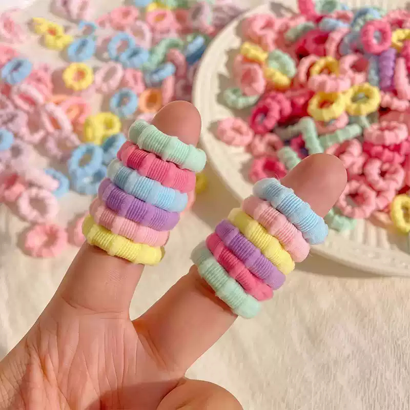 Set 42 Chun Buộc Tóc Zip Hoa Cúc