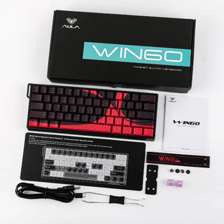   JAHC  Bàn phím cơ AULA WIN60 68 HE  Rapid Trigger - Switch Nam Châm 1k - 8k Polling Rate  BH 3TH 