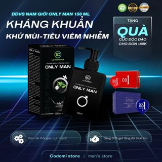 Dung dịch vệ sinh vùng kín nam giới ONLY MAN ddvs giảm viêm ngứa 150ml