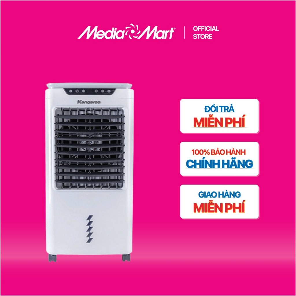 [MEDIAMART] - Quạt điều hòa điện tử Kangaroo KG50F64 - Có điều khiển - FREESHIP,Bảohànhchínhhãng