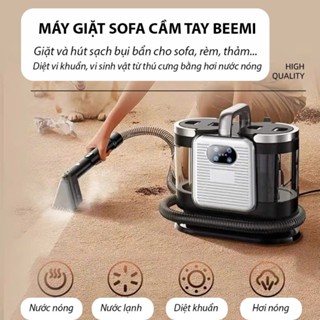  Bản TIẾNG VIỆT  Máy giặt sofa cầm tay hơi nước nóng DIỆT KHUẨN công suất lớn Beemi máy giặt đệm thảm siêu sạch 