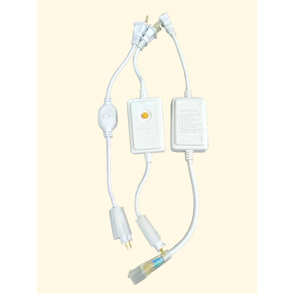 Dây Nguồn LED Dây 220V, Dây Nguồn Đèn LED Dây Trang Trí 2 Hàng Bóng 5730/2835