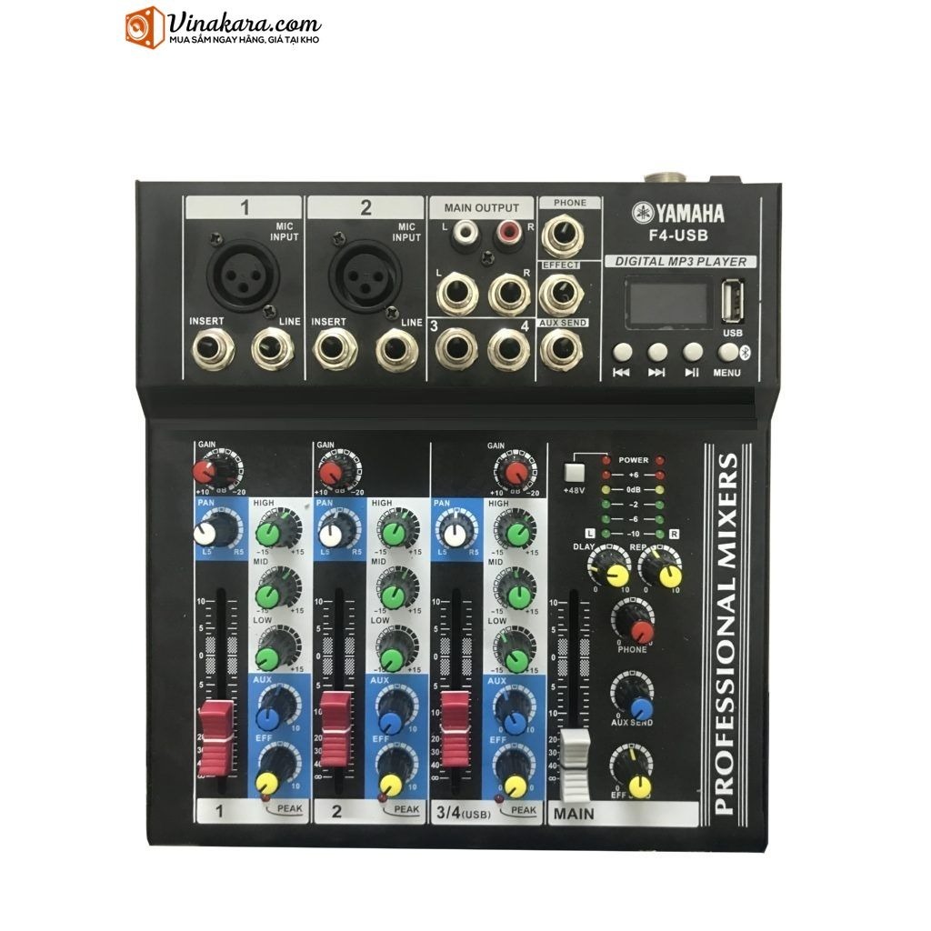 Mixer karaoke YAMAHA F4-USB