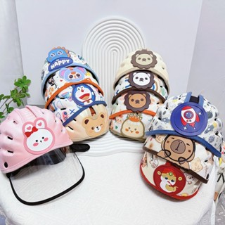  Mũ bảo vệ đầu Mũ Bảo Hiểm Đi Xe Máy Thoáng Khí Cho Bé Tập Bò Tập Đi từ 6-36 tháng 