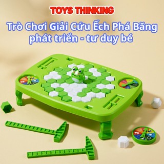 Trò Chơi Vui Nhộn Giải Cứu Ếch ToysThinking Phá Băng Thú Vị Cho Trẻ Em