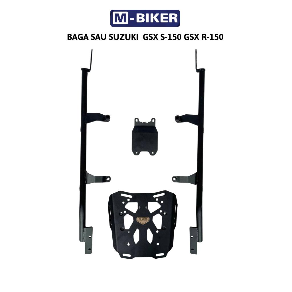 Baga sau gsx s150,baga gắn thùng gsx s150 chất liệu thép, sơn tĩnh điện.