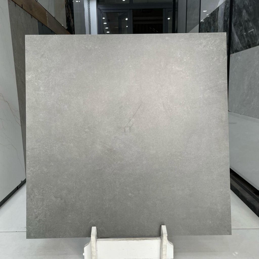 Gạch 80x80 xám xi măng, xương đá ,men mờ