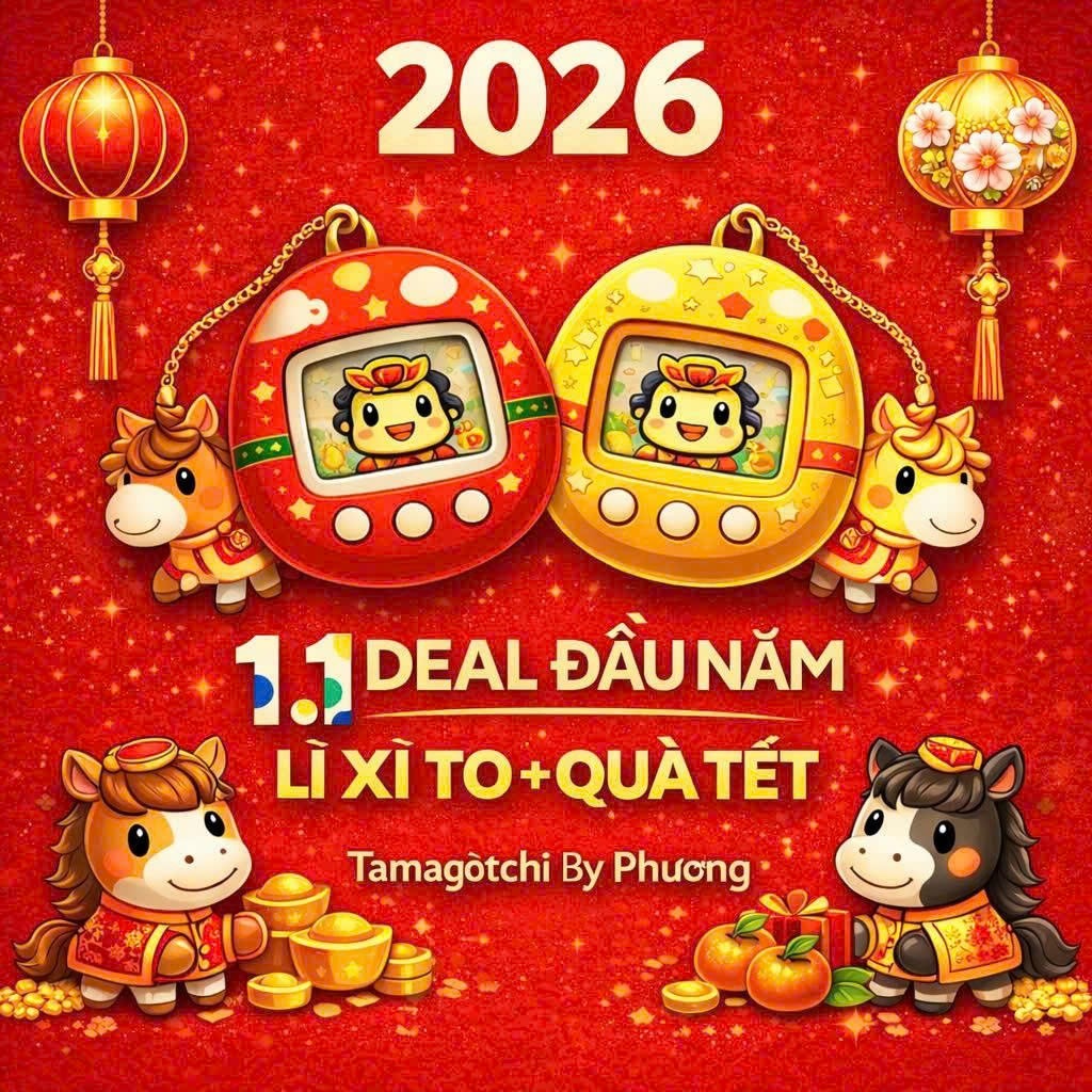 [QUÀ TẶNG KHÔNG BÁN] DÁN MÀN HÌNH MÁY NUÔI THÚ ÁO TAMAGOTCHI CONNECTION, ORGINAL, DIGIMON