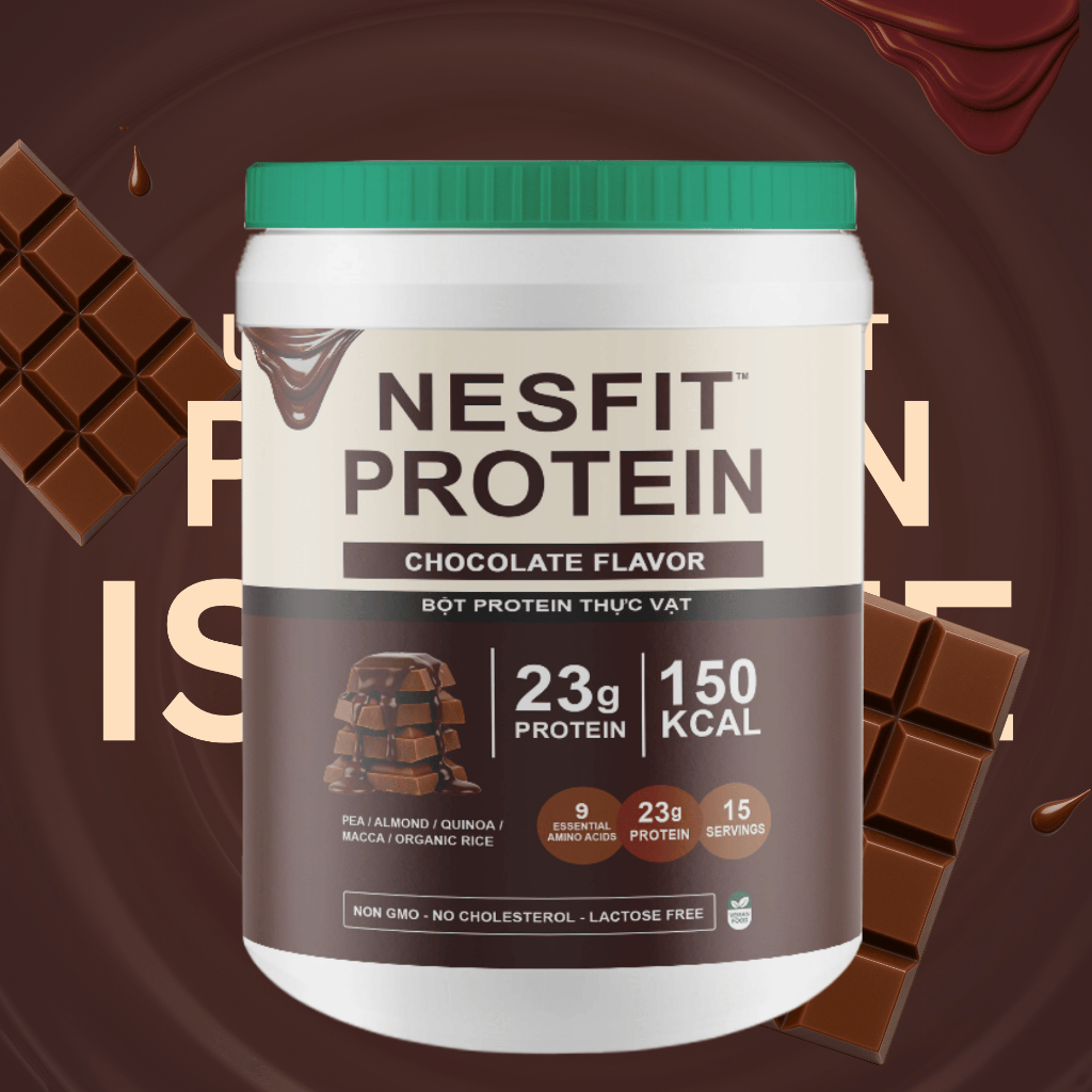 Bột NESFIT PROTEIN Thực Vật 600g Chính Hãng