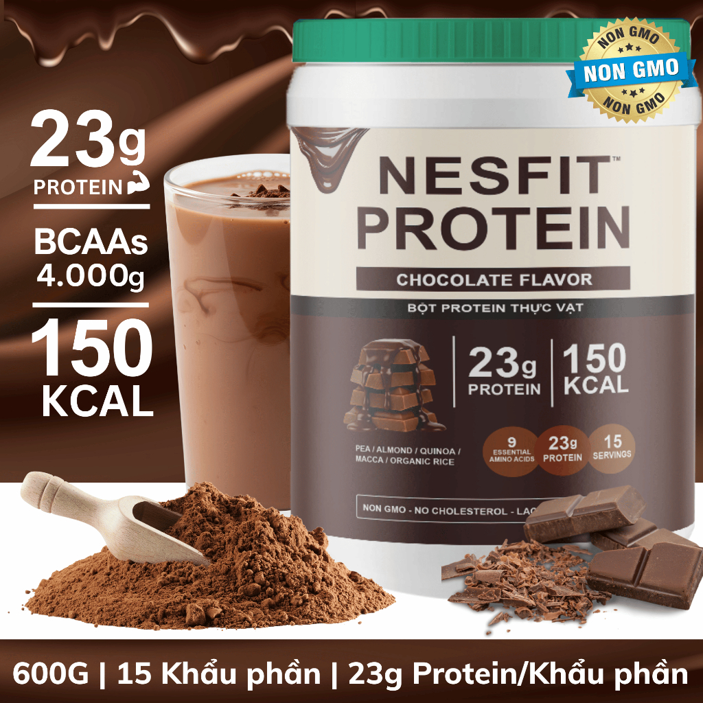 Bột Protein Thực Vật NESFIT PROTEIN 600G