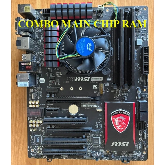 [ GIẢM GIÁ ] Combo Main H97 i7 4770 RAM16G VGA 2Gb văn phòng gaimg đồ họa