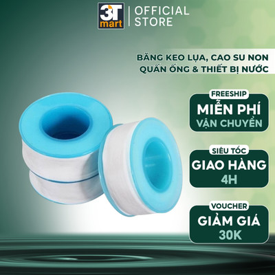 Băng keo lụa, cao su non quấn ống nước C'mon KL-01