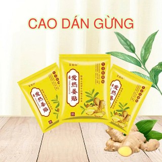 Combo 150 Miếng Dán Gừng Nóng Giảm Đau - Giảm Nhức Mỏi Vai Gáy, Xương Khớp,Sử Dụng Cho Mọi Lứa Tuổi ( Túi 50 Miếng Dán)