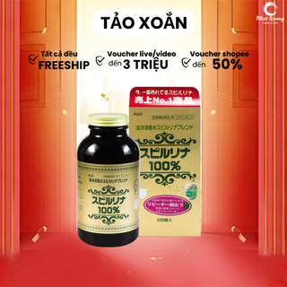  Tảo xoắn Spirulina Nhật Bản lọ 2200 viên 