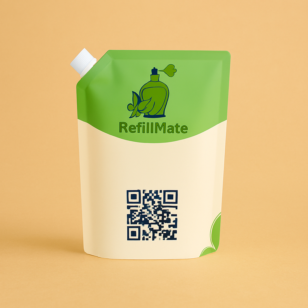 Nước Giặt Sinh Học RefillMate Túi 2L - Công Nghệ Enzyme Sạch Sâu, Hương Tràm Trà