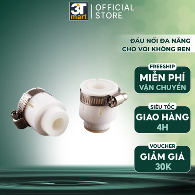 Đầu nối đa năng chuyên dùng cho vòi không có ren C'mon DN-01