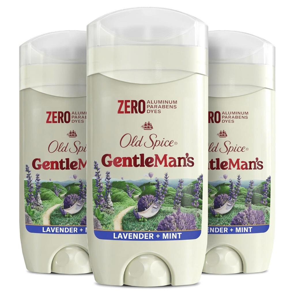 Old Spice Gentleman’s Lavender Mint Khử Mùi 24/7 – Hương Lavender & Mint Nam Tính