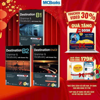 Sách Destination Grammar & Vocabulary B1, B2, C1&C2  (Lẻ/ Combo)